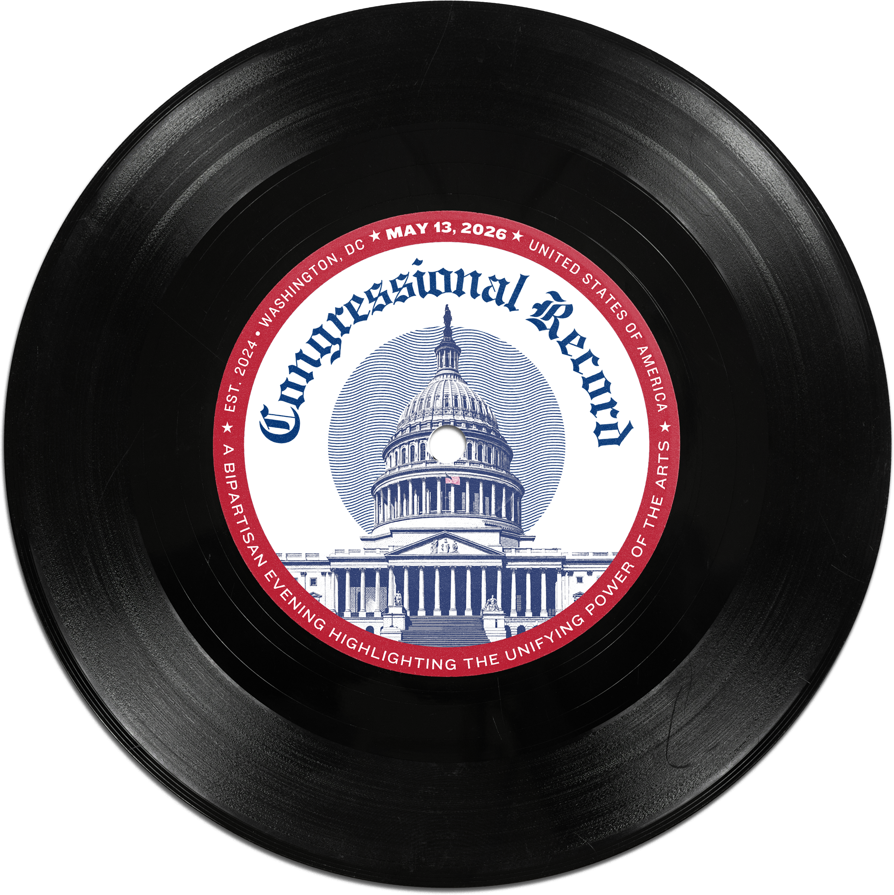 Black record variant with date
