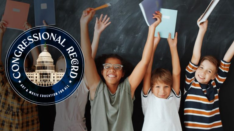 Bipartisan Support for Arts & Music Education